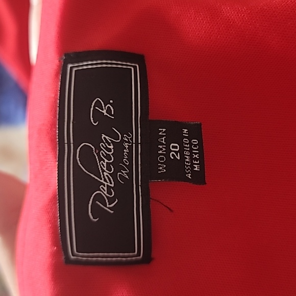 Red cold shoulder dress 24 - Picture 9 of 9